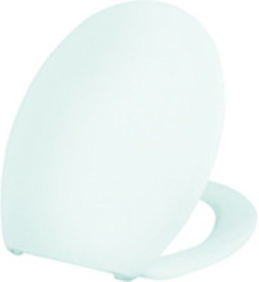 VIGOR Clivia WC-Sitz mit Deckel, weisse Scharniere aus Edelstahl