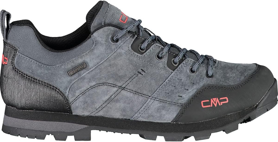 CMP Herren Alcor Low Trekking Shoes WpTrekking-Schuhe 40 EU Grau Rosa Titanio, 40 EU Grau Rosa Titan