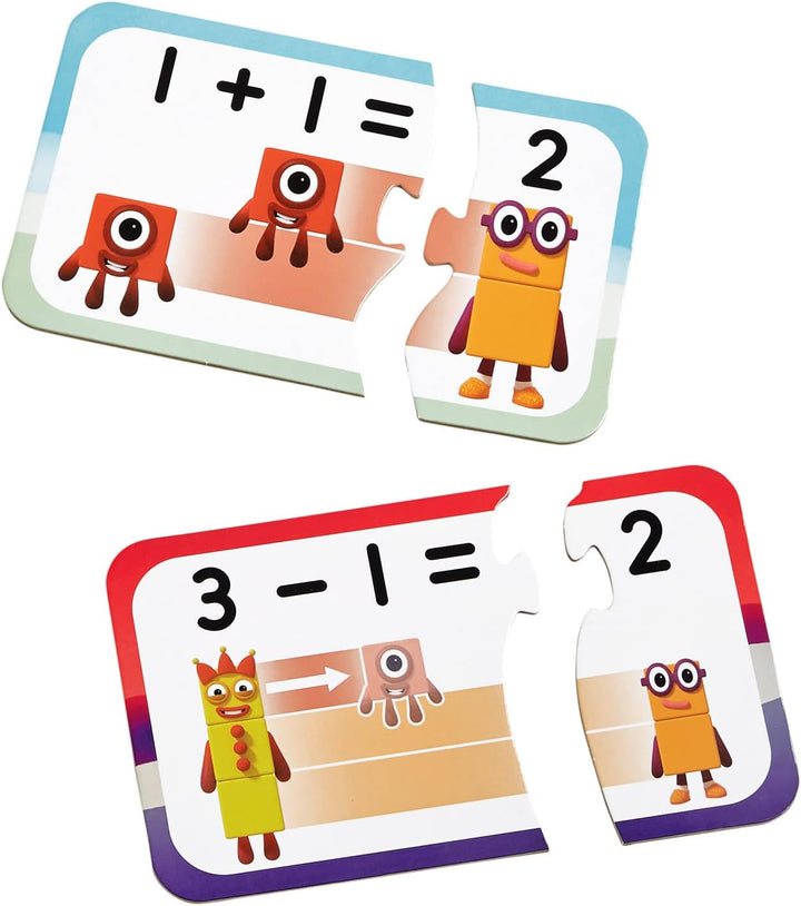 Learning Resources Numberblocks Puzzle-Set Addieren und Subtrahieren, Numberblocks-Puzzlespiel, Math