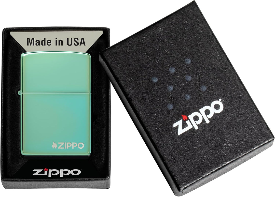 Zippo Farbige Feuerzeuge Chameleon Logo, Chameleon Logo