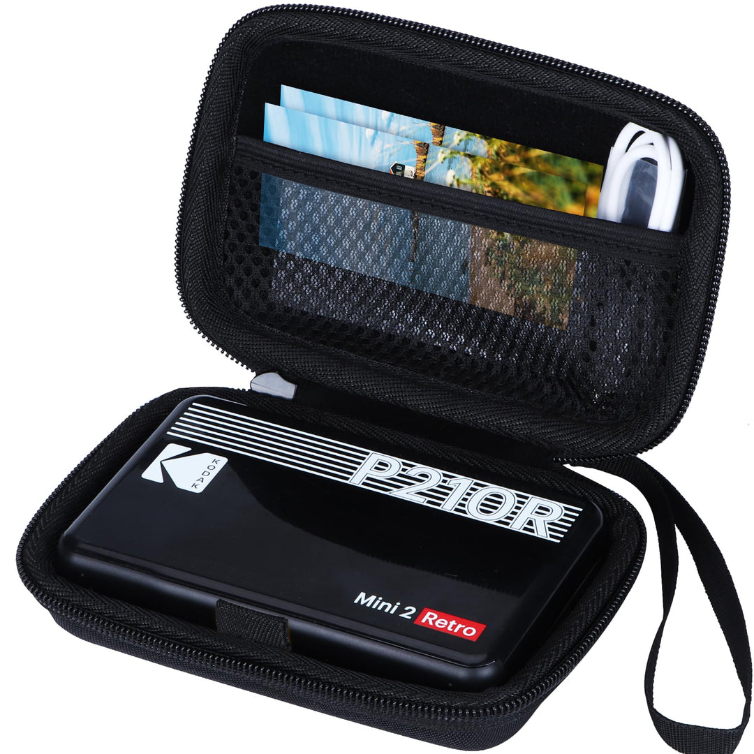 Lebakort Hart Reise Schutz Hülle Etui Tasche für Kodak Mini 2 Retro 4PASS Mobiler Fotodrucker/Kodak