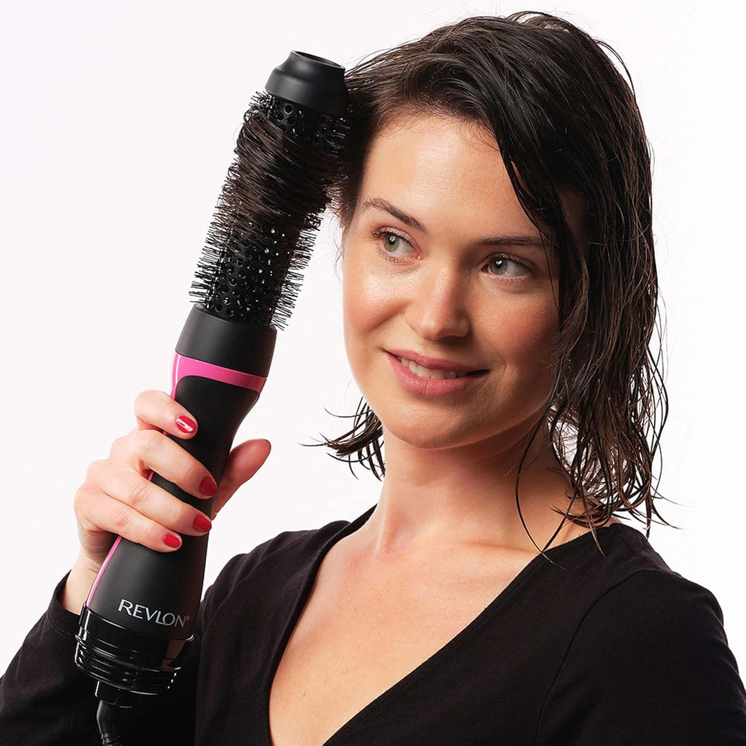 Revlon One-Step-Style-Booster – Rundbürstenföhn und Styler, 38-mm-Rundbürste (Thermoborsten, keramik
