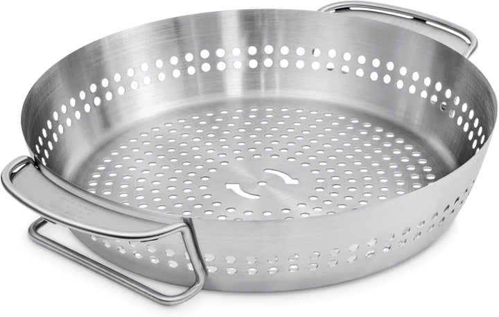 Weber Geflügelhalter Edelstahl für Gourmet BBQ System - saftiges Grillen von Hähnchen und Pute, spül