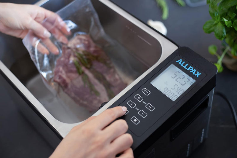 Allpax SV 12 Sous Vide Wasserbad, 2in1 Vakuum Garer und Wasserbad, sorgt für gleichmässige Temperatu