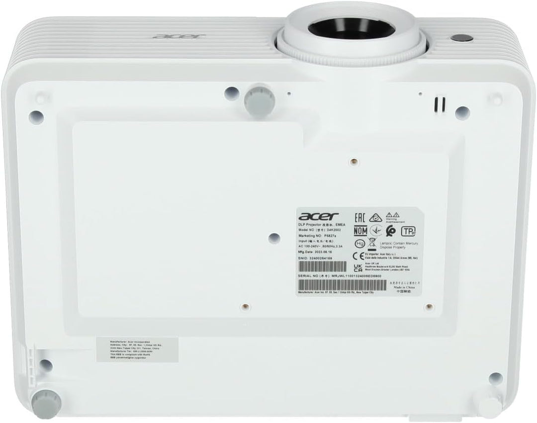 ACER Projektor P5827a 3840x2160/4000 ANSI/2xHDMI/4k