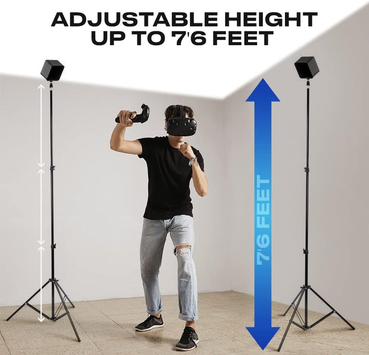 Skywin VR Stativ Ständer (2er-Set) – Kompatibel mit gängigen VR-Basisstationen & Tracking-Sensoren –