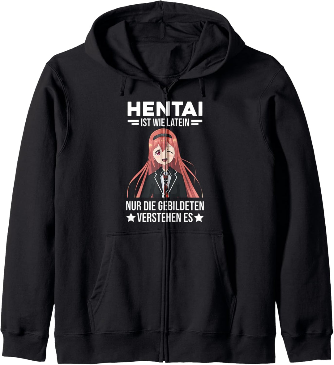 Hentai Waifu Anime Kapuzenjacke
