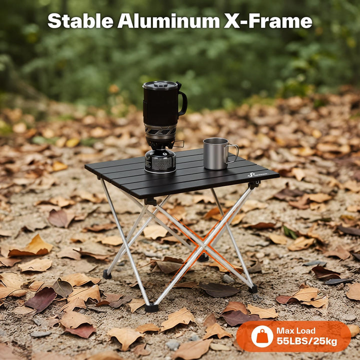 Campingtisch Klapptisch Camping, Aluminium Klapptisch Camping Tisch Faltbarer Picknick-Tisch Tragbar