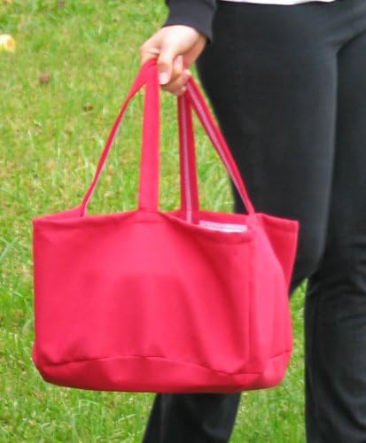 Biona Kuchentragetasche/Transportbox (Kuchen/Torten) bis Behälter ø 36 cm Höhe 20 cm, waschbar (rot)