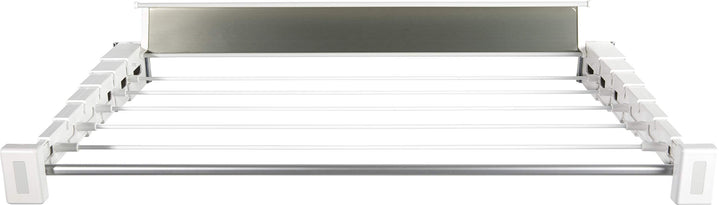 stewi Wandtrockner Teleskop Prestige 100cm, Aluminium/Weiss, 100 x 10-39 x 6 cm 101.2 x 10 -39 x 6cm