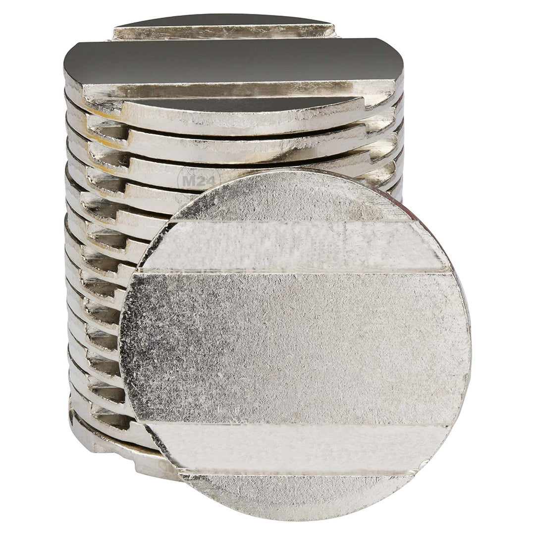 Wertmarke Typ pd25, passend z.B. für KDK Münzzeitgeber, Profil Token 25mm x 2mm aus Messing (50 Stüc