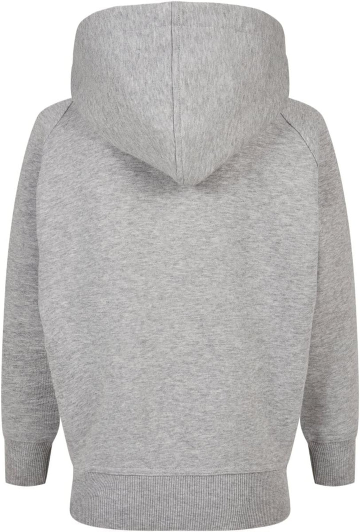 Urban Classics Herren Boys Blank Hoody 110-116 Grau, 110-116 Grau