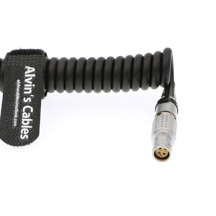 Alvin's Cables 6-Pin-Buchse an Anton D-Tap Spiralkabel für Red Epic Scarlet Kamera, Spiralkabel