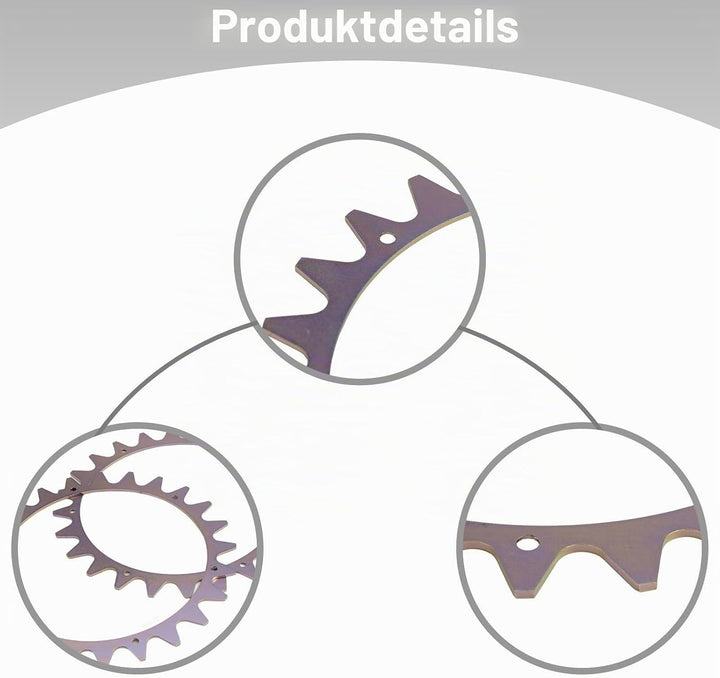 2 Stück Edelstahl-Mäher-Spikes, Roboter-Rasenmäher-Schrauben, Traktionsverbesserung für RMI 422, 225