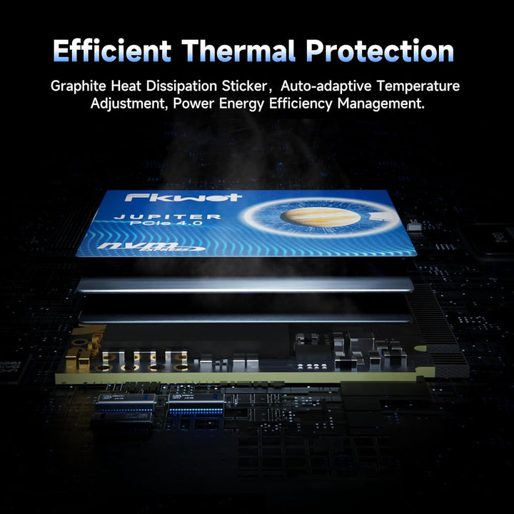 Fikwot FX953 M.2 2230 PCIe Gen4 Interne NVMe SSD 1TB, Lesen bis zu 5000 MB/s, Kompatibel mit Asus RO