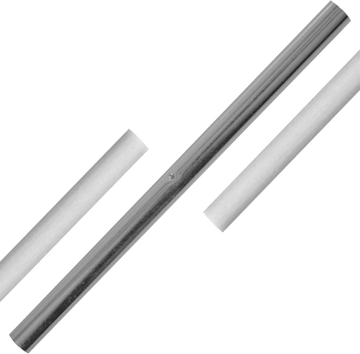 10 sehr stabile Weisse Rankstäbe 200 cm (2 Meter) 7 mm Dm Rundstäbe aus Glasfaser (Fiberglas) Glasfa