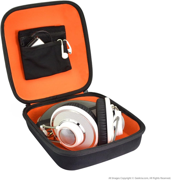 Geekria UltraShell Headphones Case for Senheiser HD650,HD600,HD598,AKG K701,Q701,Beyerdynamic DT880,