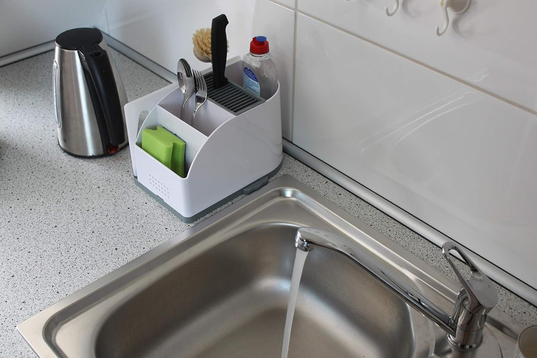 20176-5in1 Küchen Tool Organizer, Kitchen Organisator aus Kunststoff, Ordnungshelfer für Spüle & Küc