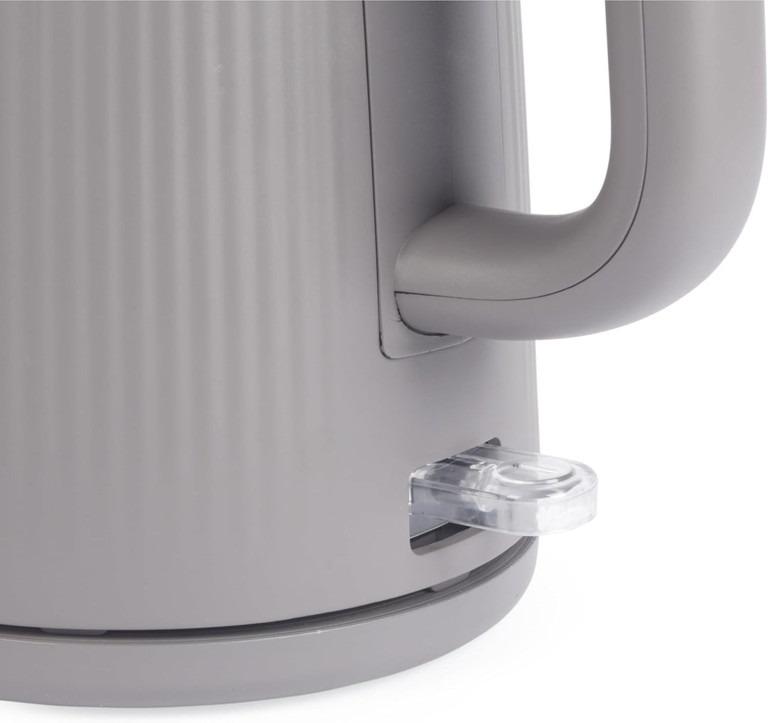 Progress Mellow Elektrischer Wasserkocher – 1,7 L Fassungsvermögen, Abnehmbarer Kalkfilter, 360°-Dre