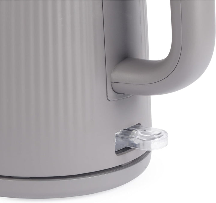 Progress Mellow Elektrischer Wasserkocher – 1,7 L Fassungsvermögen, Abnehmbarer Kalkfilter, 360°-Dre