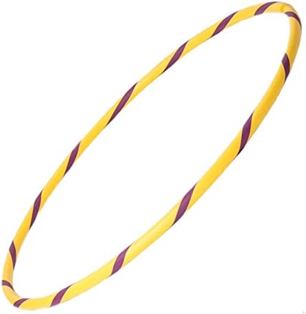 HOOPOMANIA Bunter Kinder Hula Hoop [Ø60cm - Ø80cm] Hula Hoop für Kinder in vielen Farben Ø70cm Gelb-