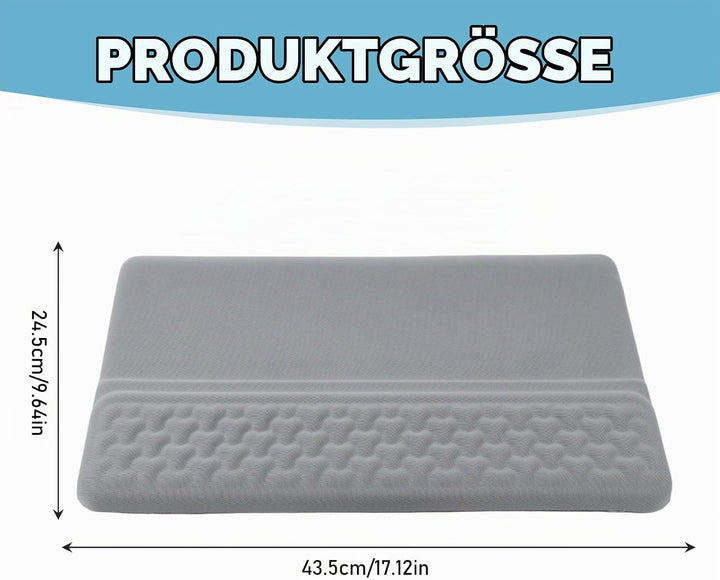 Tastaturständer mit Handballenauflage Tastatur und Handgelenkauflage, Ergonomisches Wrist Rest Memor