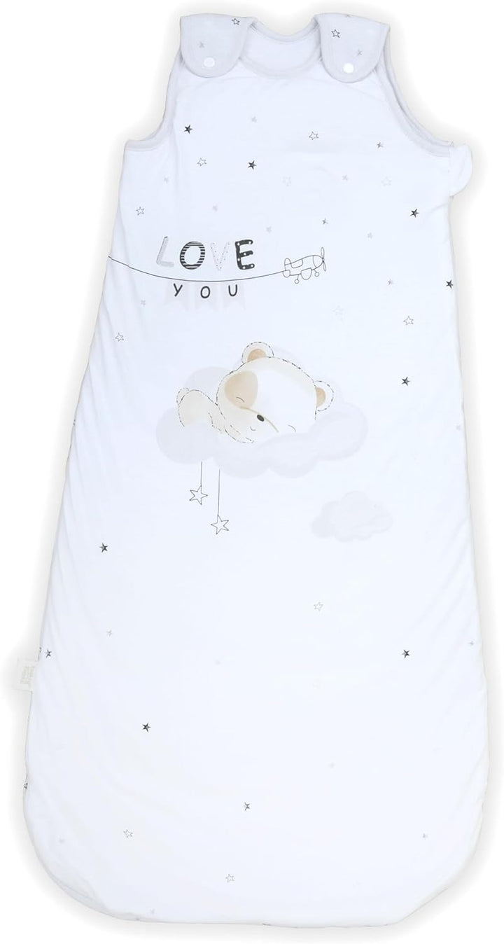 Herding Baby Best Baby-Schlafsack Sleeping Little Bear, Bär-Motiv, 90 x 45 cm, Seitlich umlaufender