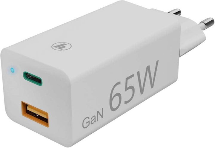 Hama GaN 210592 USB-Ladegerät Steckdose Ausgangsstrom (max.) 3000mA USB, USB-C Buchse (Power Del