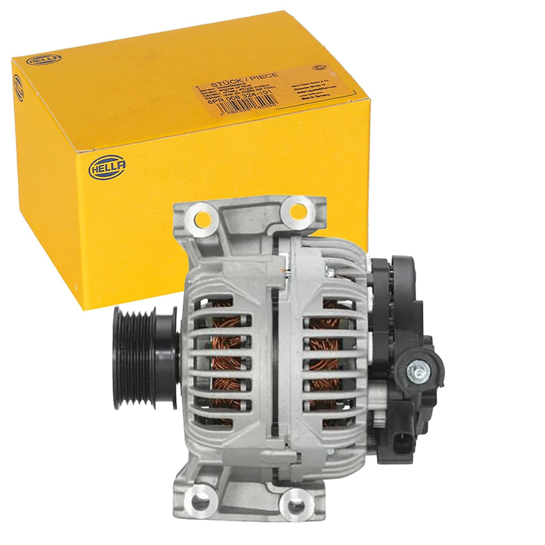 HELLA - Generator/Lichtmaschine - 14V - 100A - für u.a. Opel Zafira A Mpv (T98) - 8EL 011 712-451
