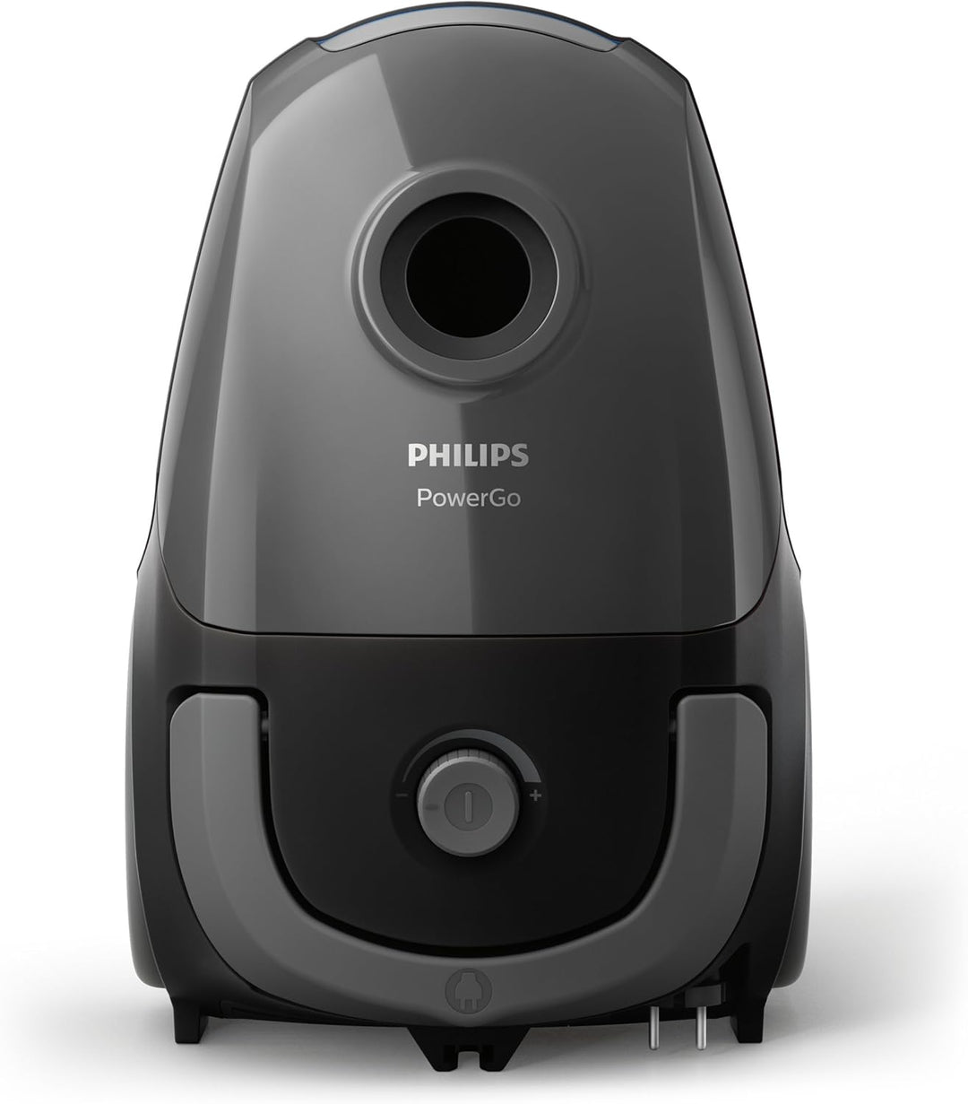 Philips FC8244/09 Staubsauger mit Beutel, Polycarbonate, 3 liters, Schwarz, Staubsauger