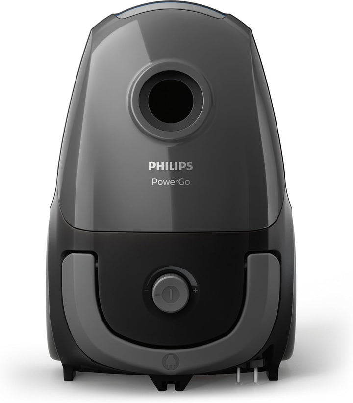 Philips FC8244/09 Staubsauger mit Beutel, Polycarbonate, 3 liters, Schwarz, Staubsauger