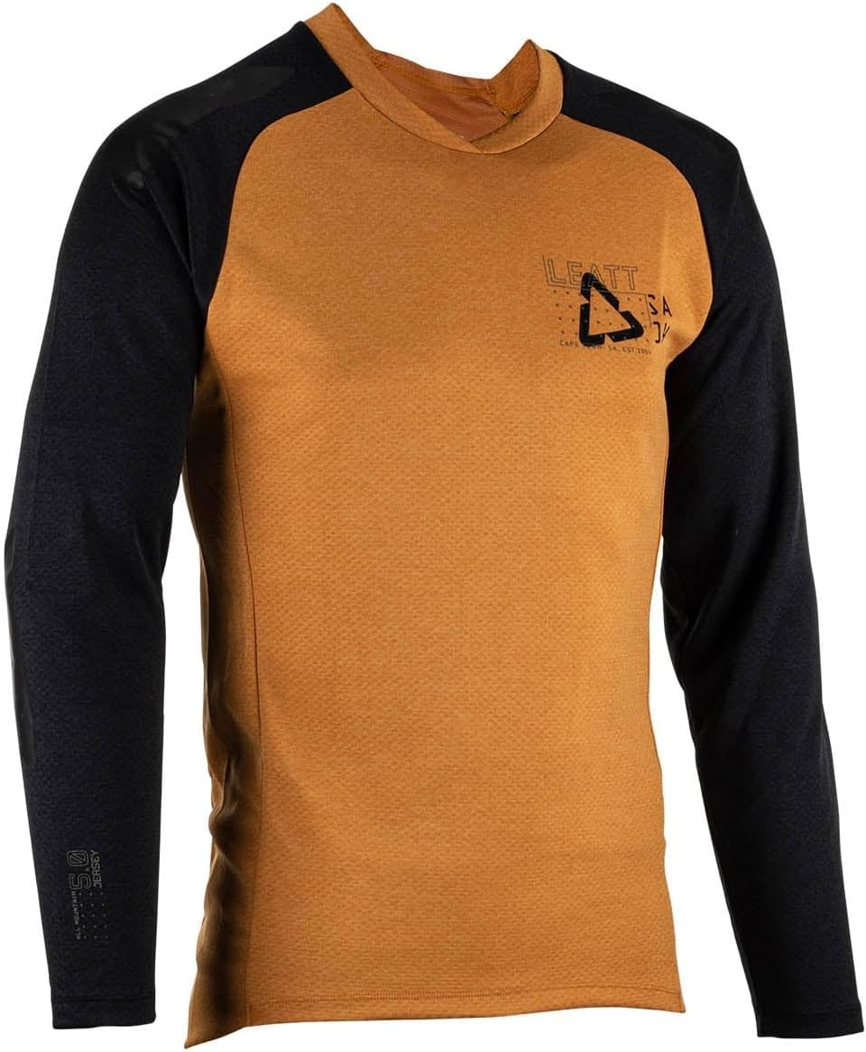 Leatt Herren Mtb Allmtn 5.0 Jersey Technical Sport Jersey S Rostfrei, S Rostfrei
