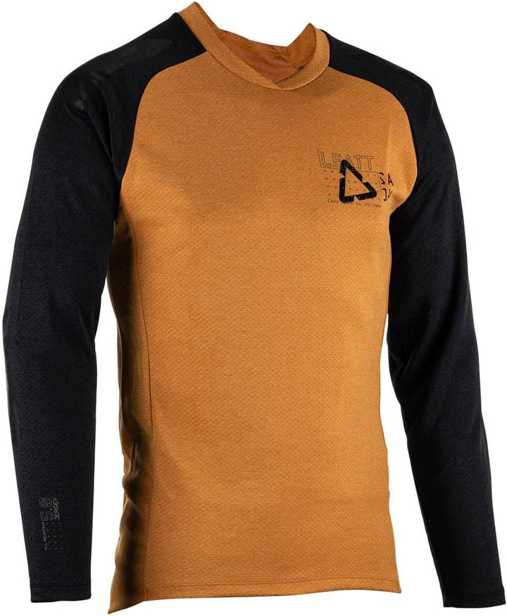 Leatt Herren Mtb Allmtn 5.0 Jersey Technical Sport Jersey S Rostfrei, S Rostfrei