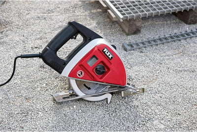 Flex Metall Handkreissäge Kreissäge CSM 4060 für den Trockenschnitt (inkl. Koffer/2 Sägeblätter/Para