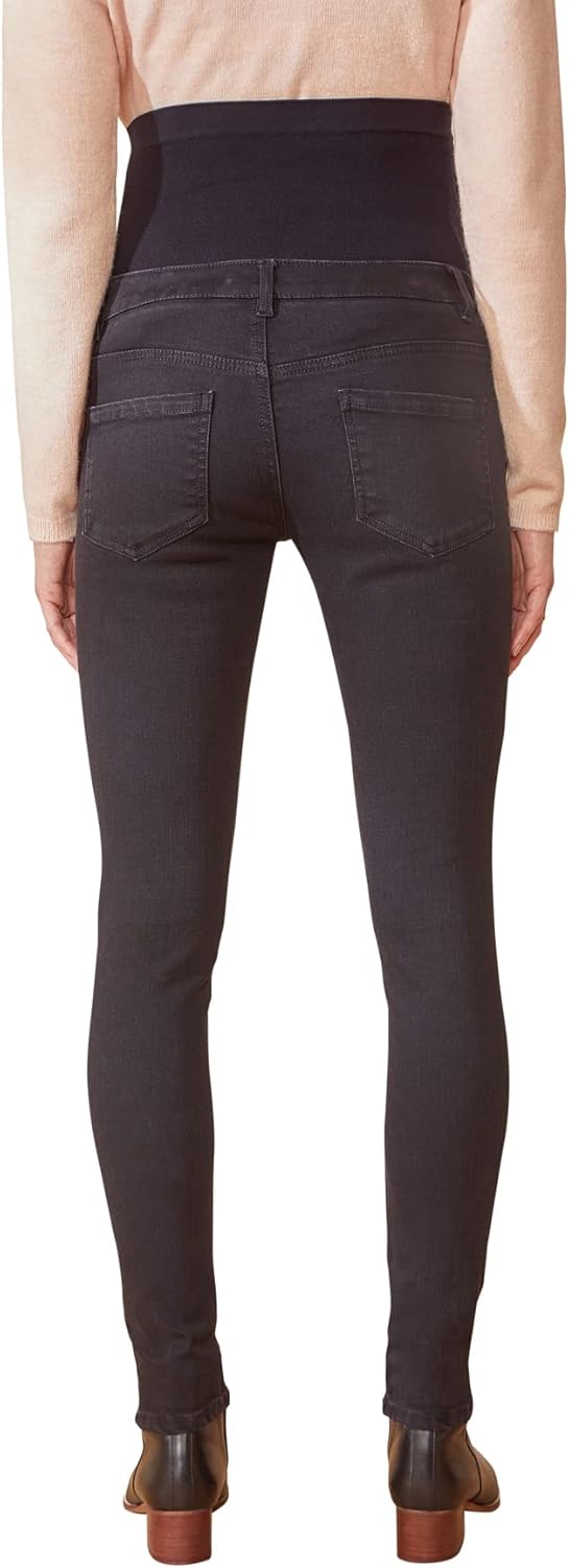 Vertbaudet Umstands-Jeans mit Stretch-Einsatz, Skinny-Fit, Bundweite verstellbar 46 Grosse Grössen D