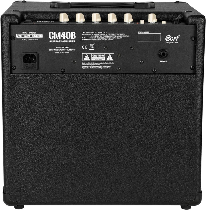 Cort CM40B – Verstärker Bass – 40 W – HP 12 Zoll