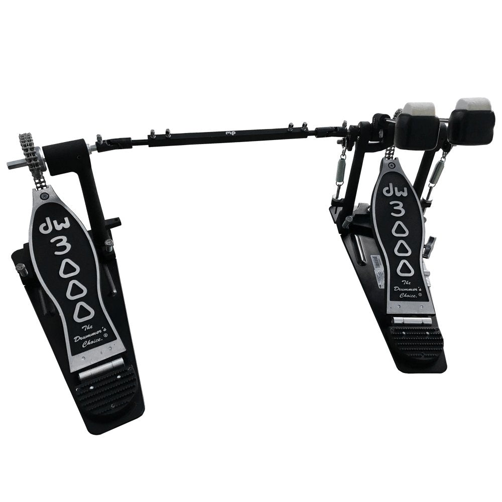 DW Fussmaschine Doppel Pedal 3002 DWCP3002, Mehrfarbig, Double Pedal, Doppel
