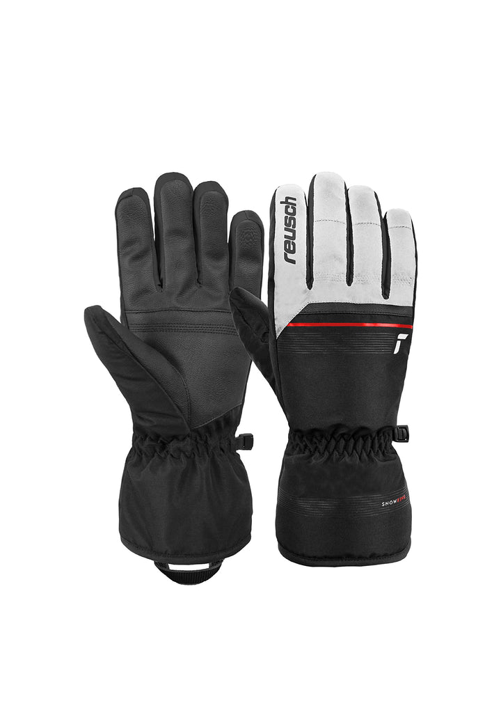 Reusch Herren Snow King Garantiert Winddichte und Extra Atmungsaktive Skihandschuhe Softshellhandsch