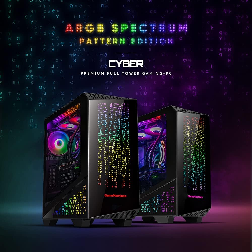 GameMachines Cyber - Gaming PC - Wasserkühlung - Intel® Core™ i7 14700KF - NVIDIA GeForce RTX 4070-1