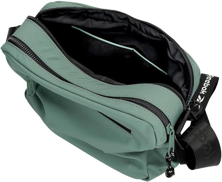 Reebok Damen Elsie Gepäck- Kuriertasche Bandolera Dos Compartimentos Grün, Bandolera Dos Compartimen