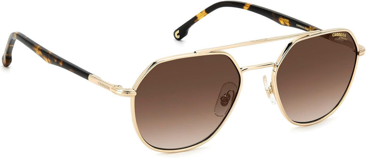 Carrera Unisex Sunglasses 53 06j/Ha Gold Havana, 53 06j/Ha Gold Havana