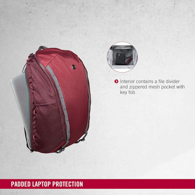 Victorinox Altmont Active Everyday Laptop Backpack 43 cm Burgundy, Burgundy