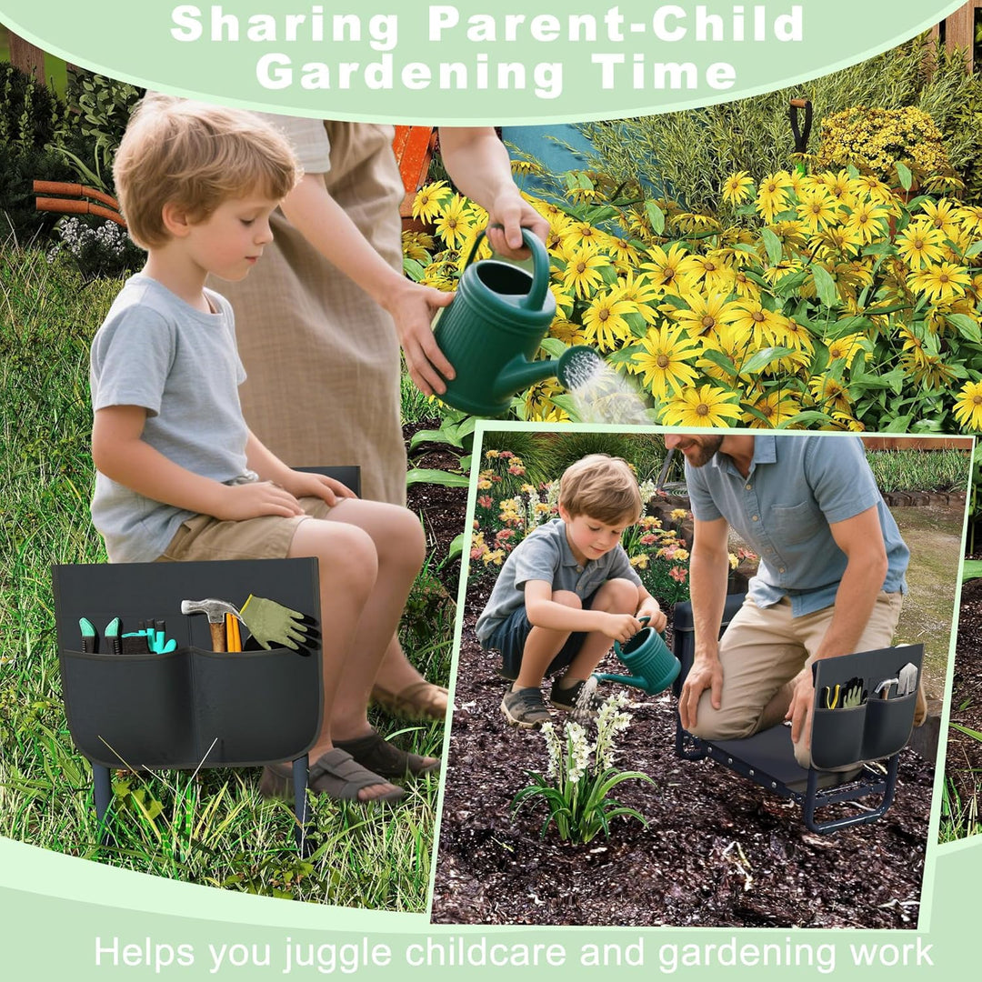 Garten Kniebank Gartenhocker für Arbeiten Gartenarbeit klappbar Arbeitshocker Sitzbank Gartenarbeit