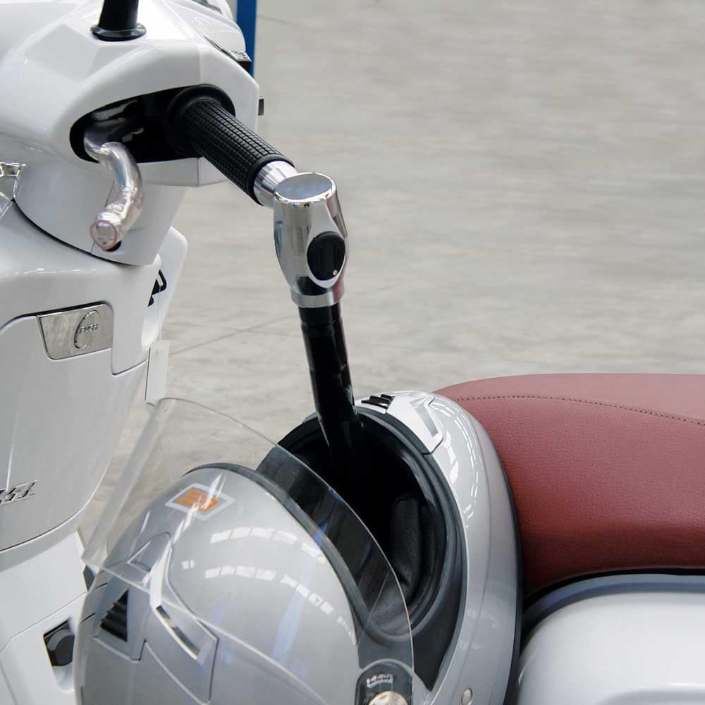 Artago 1583ART Schloss Diebstahlsicherung für Lenker Practic Art Alta Gama mit Halterung für Vespa F