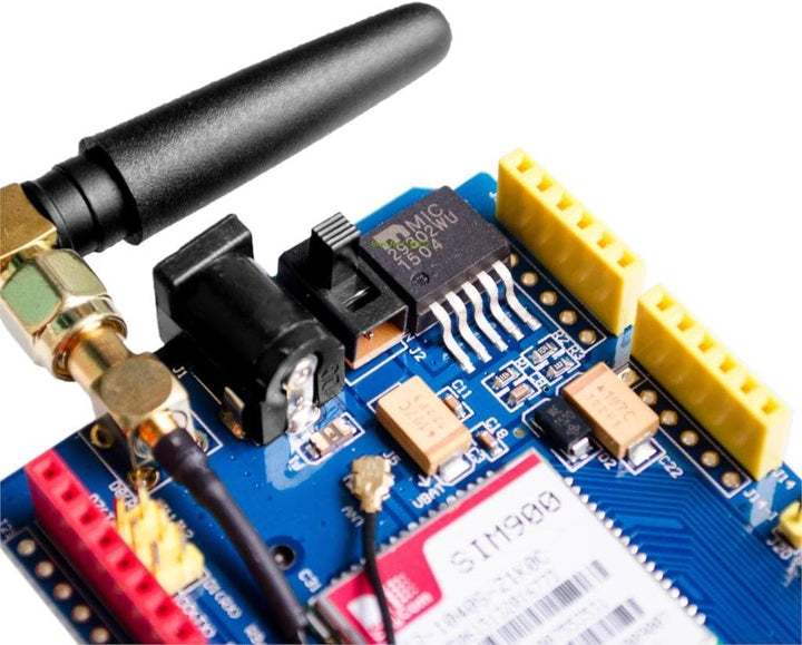 2 Stück SIM900 GPRS/GSM Shield Development Board Quad-Band Modul mit Antenne + Geschenk
