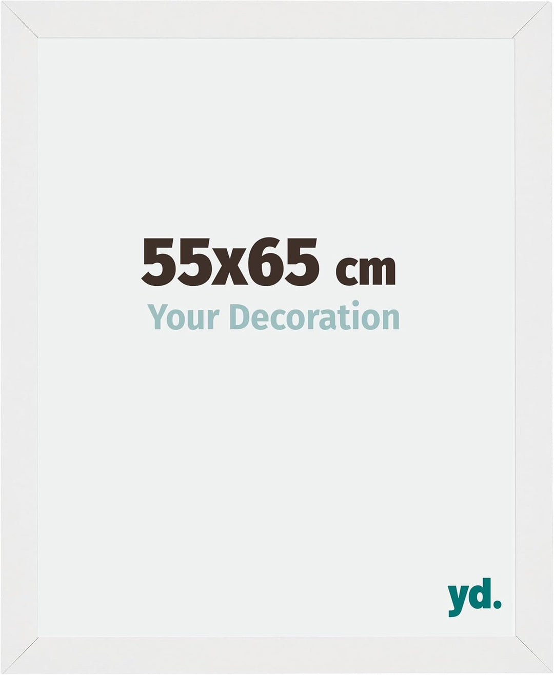 yd. Your Decoration - Bilderrahmen 55x65 cm - Bilderrahmen aus MDF mit Acrylglas - Antireflex - Ausg