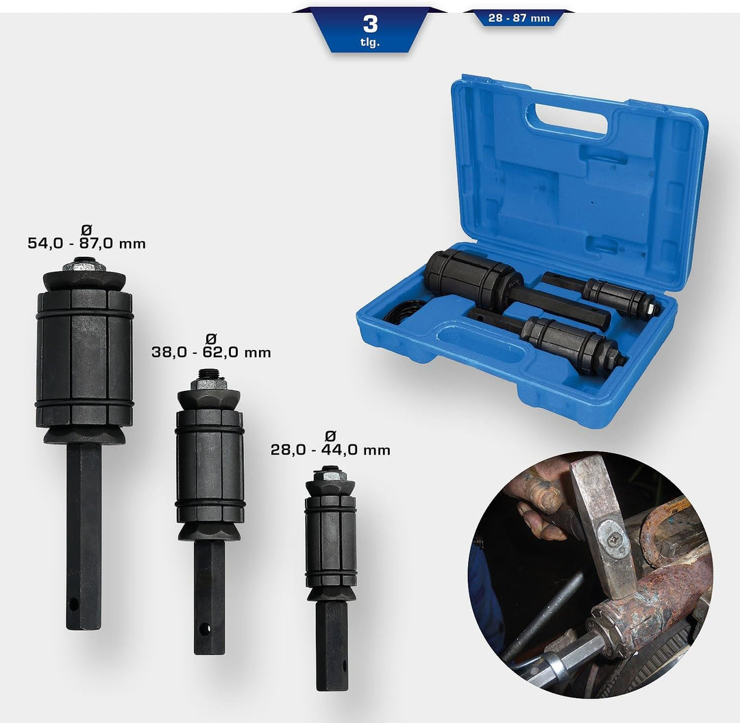 BRILLIANT TOOLS BT601060 Auspuffrohrformer-Satz | 3-tlg [Powered by KS TOOLS]