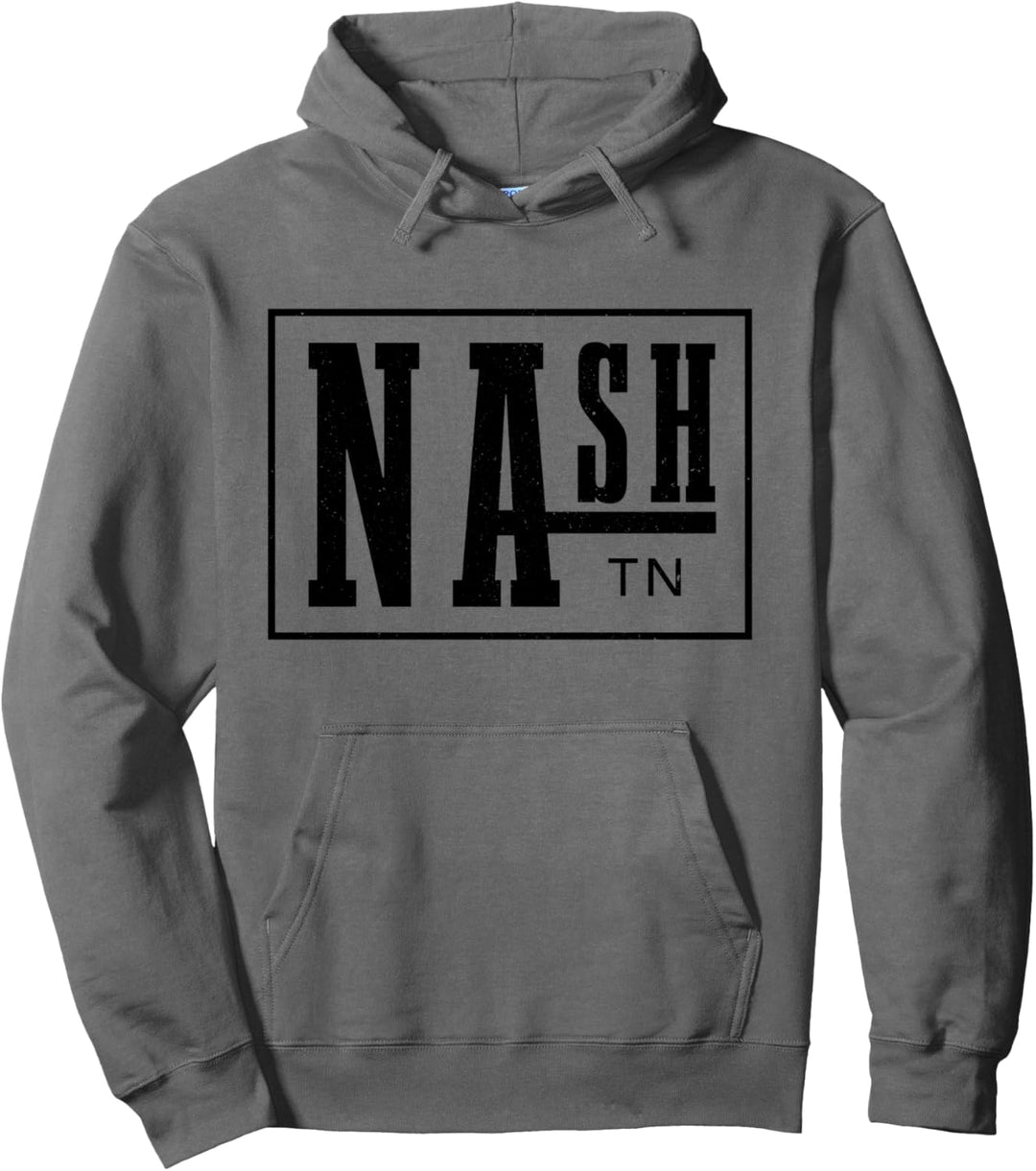 Nashville Tennessee Country Music City Vintage Nash TN Pullover Hoodie