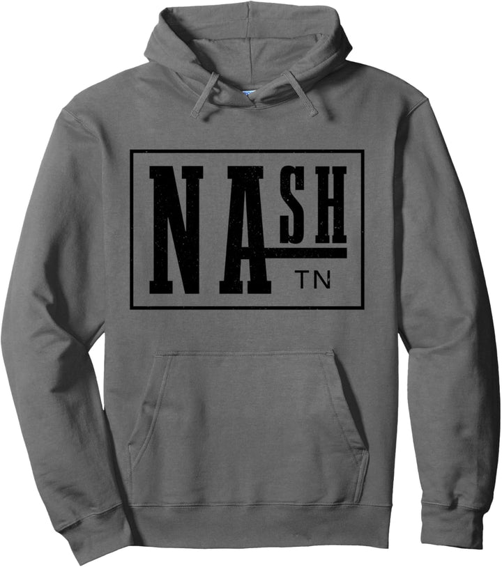 Nashville Tennessee Country Music City Vintage Nash TN Pullover Hoodie