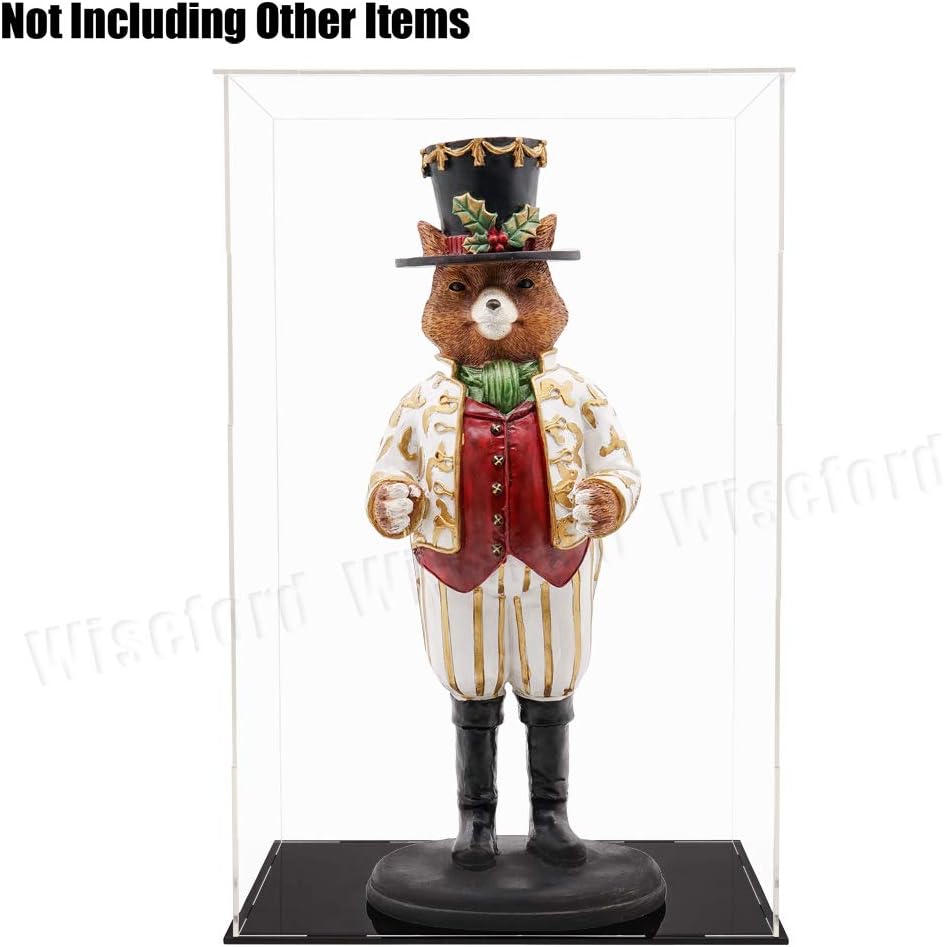 Tingacraft Acryl Vitrine Gross (21,9 x 17,9 x 35 cm) Schaukasten für 1/6 Figur 21,9x17,9x35 cm, 21,9
